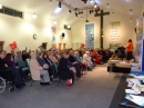 Inside during the service