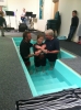 Megan's baptism